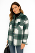 'Jessamy' Flannel Plaid Shacket - Celes Fashion